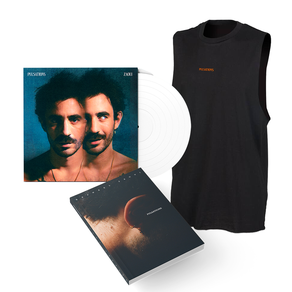 MEGA PACK ultra limité PULSATIONS | album + livre + débardeur