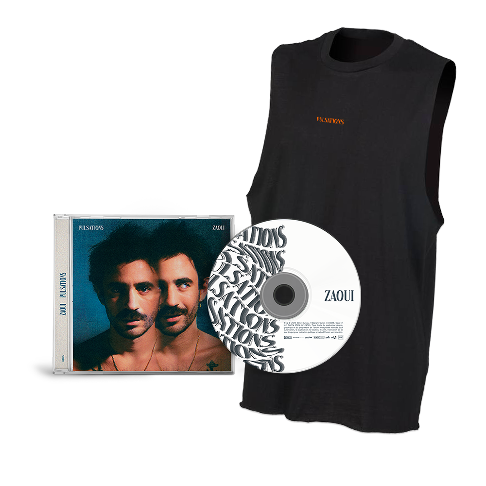 TEE PACK PULSATIONS | album + débardeur
