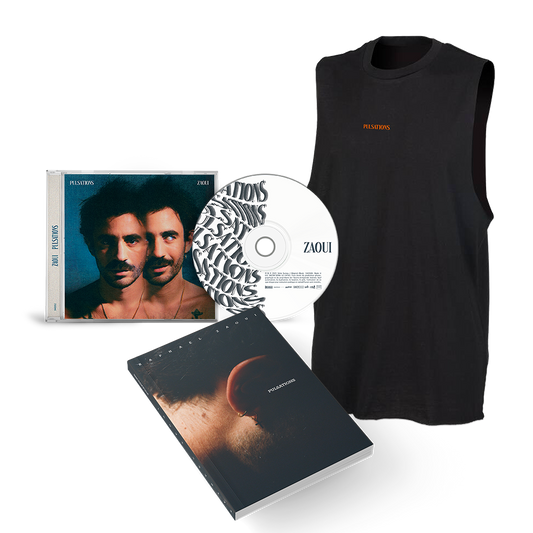 MEGA PACK ultra limité PULSATIONS | album + livre + débardeur